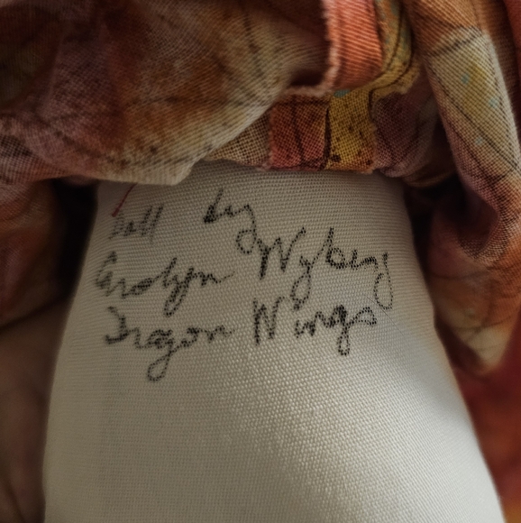 Carolyn Wyberg Folk Art Irish Country Girl - Picture 8 of 8